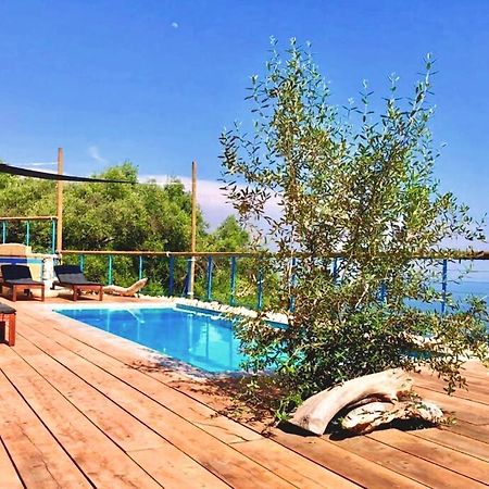 House Sienna Of Villa Intaba Best Views Corfiot Riviera Corfu Island Greece Contemporary Design Pool With Spectacular Sea Views Close To Ipsos Beach Pyrgi  エクステリア 写真